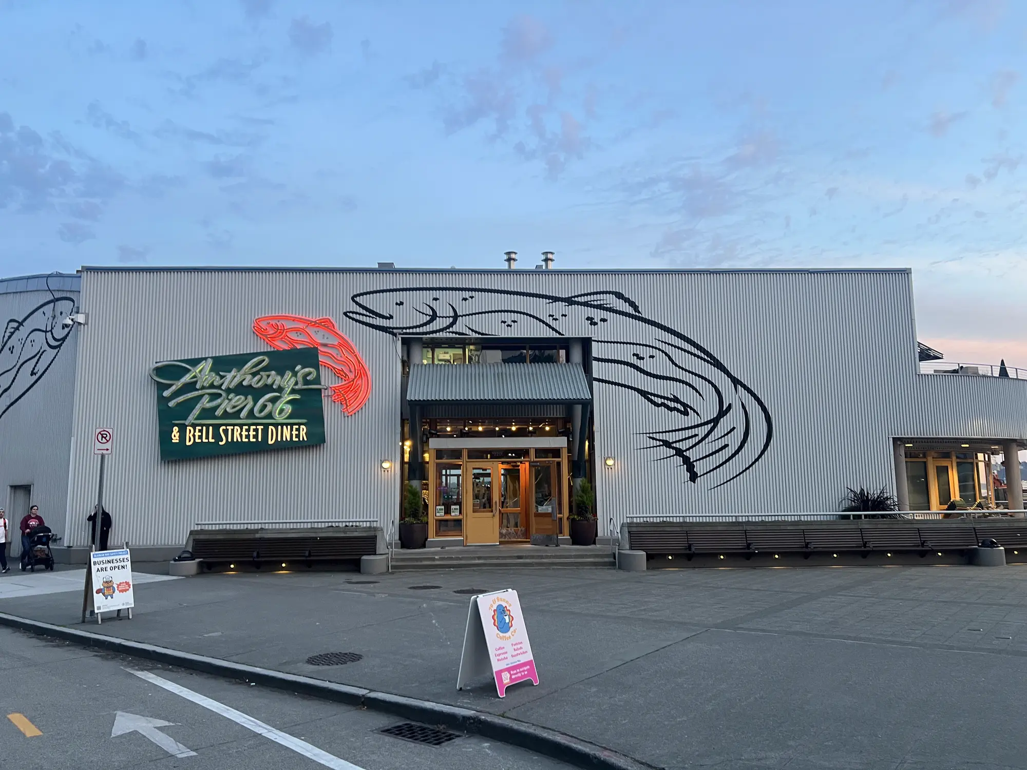 Anthony's Pier 66 — Pacific Northwest seafood restaurant on the cruise terminal pier itself