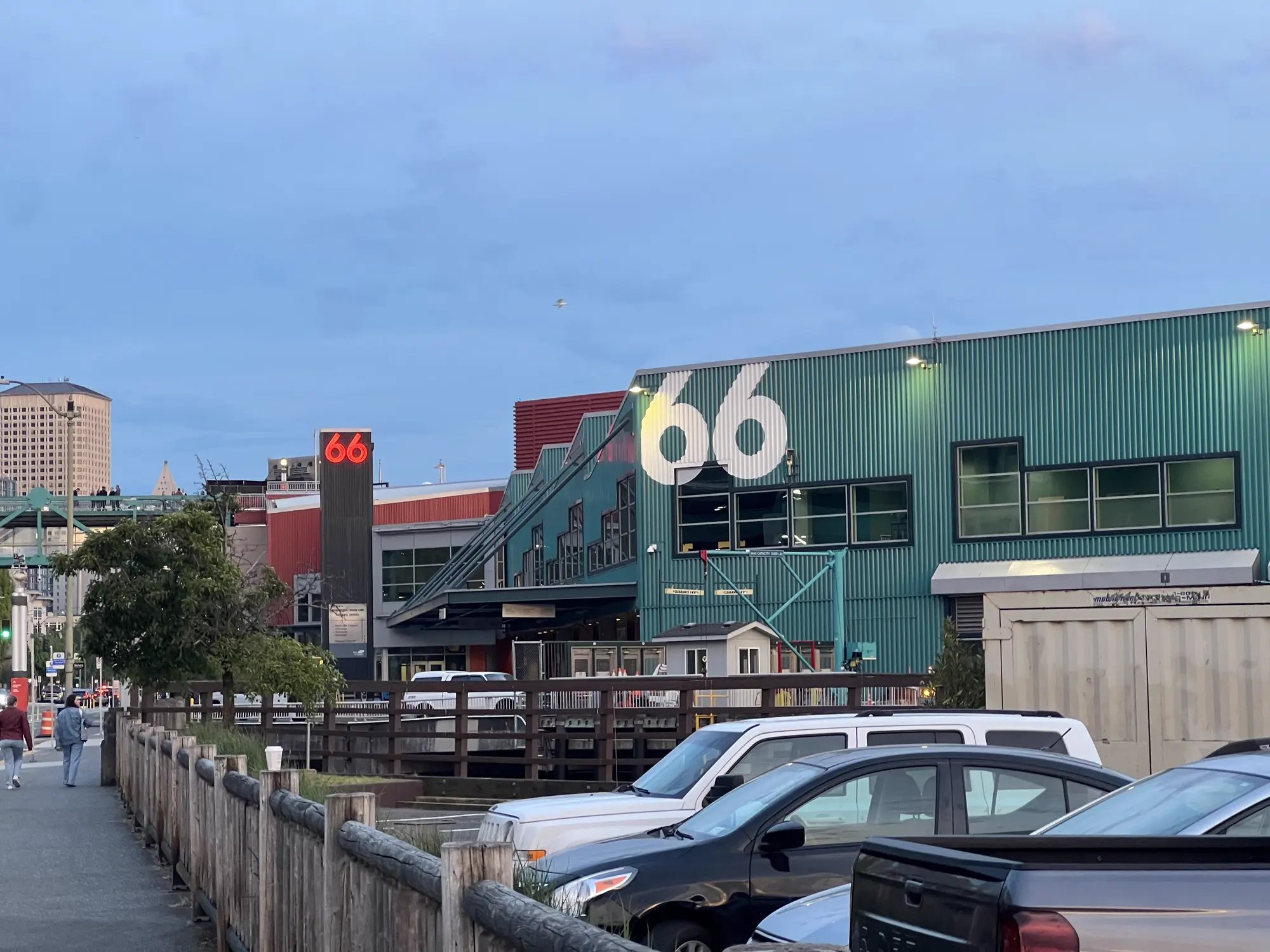 Pier 66 (Bell Street) cruise terminal on the central Seattle waterfront